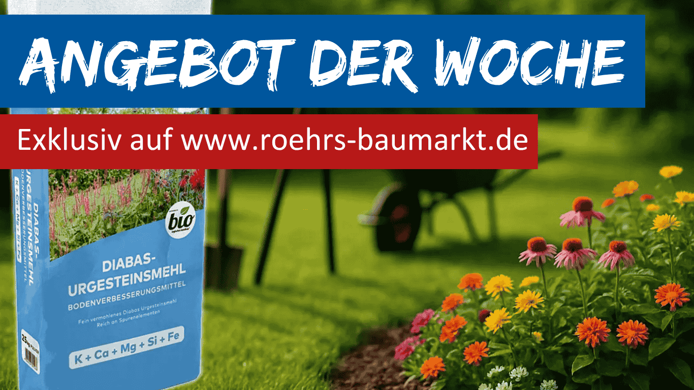 Angebot der Woche KW 34 - Cuxin DCM Diabas Urgesteinsmehl 25 kg
