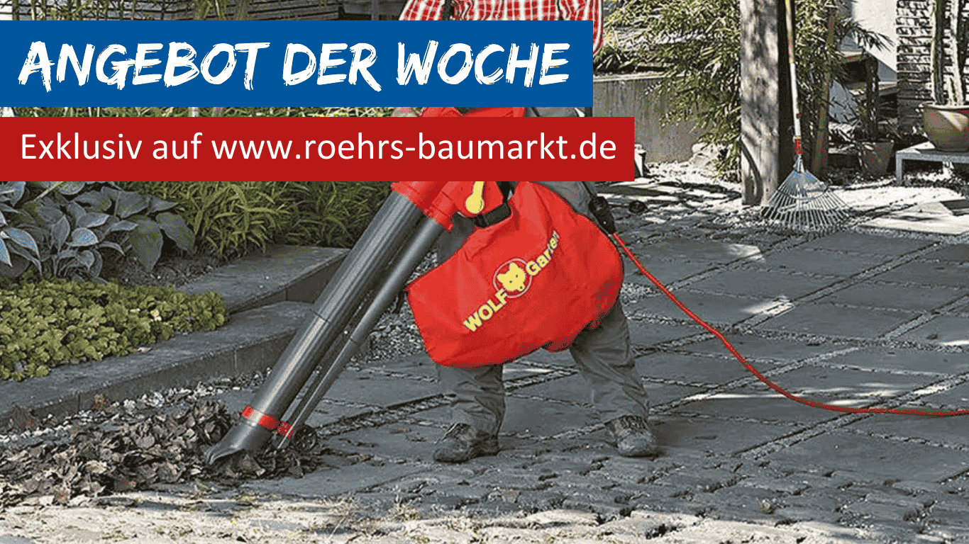 AdW38 - Wolf Garten Elektro Laubbläser und -sauger